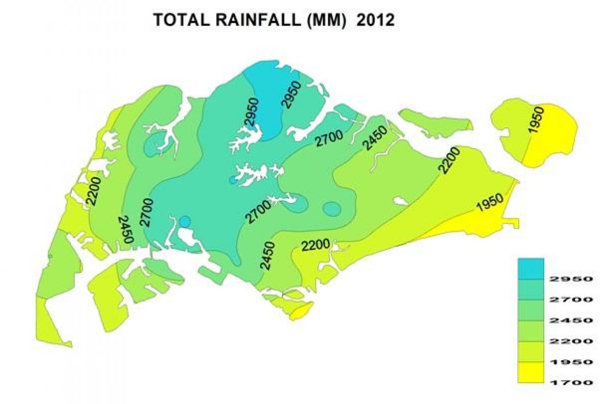 Singapore regn kort